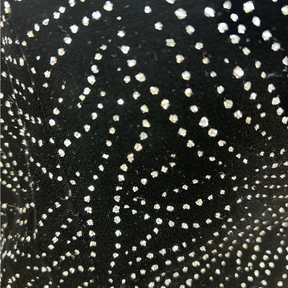 Vintage LIANCARLO for Joe Brand Jacket Size 4 Black Velvet Rhinestone Accents - Picture 7 of 13